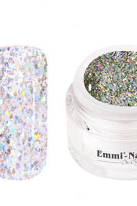 Glittergel silver rainbow 5ml