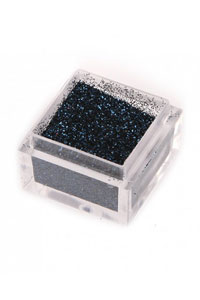 Glitzerpuder dunkel blau