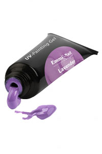 UV-Painting lavender für Nailart und Farbverläufe