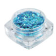 Glitzerpuder Fish Scale blau