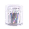 Nailartfolie Silber 10