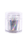 Nailartfolie Silber 10