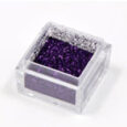 Glitzerpuder lila