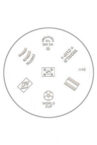 Stamping Schablone M49