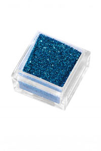 Glitzerpuder hellblau