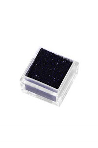 Glitzerpuder dunkelblau