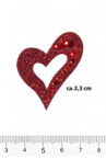 Bodytattoo Herz rot